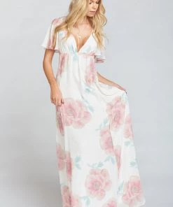 Show Me Your Mumu Faye Flutter Maxi Dress ~ GWSXMUMU Wedding Bells Floral