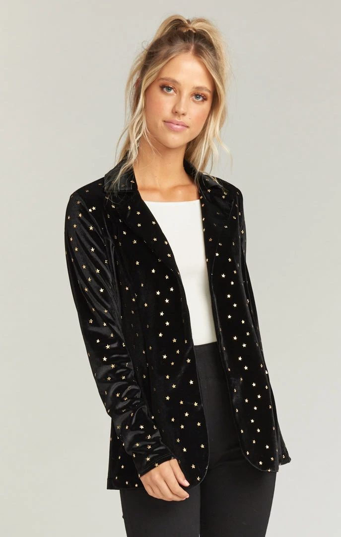 Show Me Your Mumu Boss Blazer ~ Rockstar Velvet 6 Show Me Your Mumu Boss Blazer ~ Rockstar Velvet