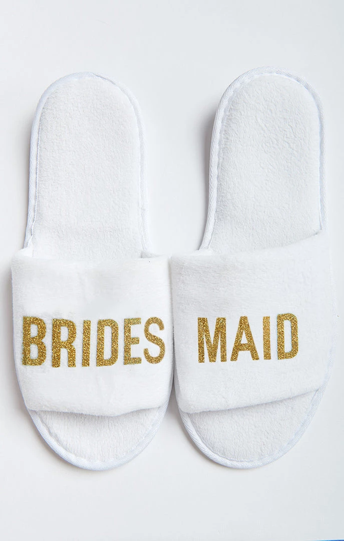 Show Me Your Mumu Brides Maid Slippers ~ White New Mu 4 Show Me Your Mumu Brides Maid Slippers ~ White New Mu