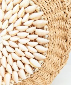 Show Me Your Mumu Cassie Shell Crossbody Bag ~ Natural