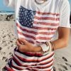 Show Me Your Mumu Cooper Tee ~ American Flag Graphic New Mu 2 Show Me Your Mumu Cooper Tee ~ American Flag Graphic New Mu