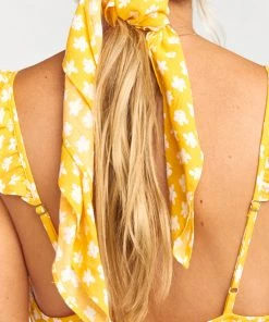 Show Me Your Mumu Emmie Head Scarf ~ Maui Marigold 9 Show Me Your Mumu Emmie Head Scarf ~ Maui Marigold