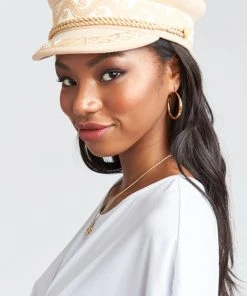 Show Me Your Mumu Lack Of Color ~ Riviera Cap ~ Blonde Accessories