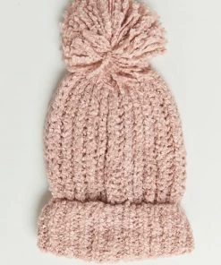 Show Me Your Mumu Accessories Katie Pom Pom Hat ~ Pink