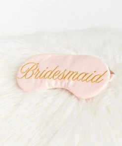 Show Me Your Mumu Sleepy Cottage Bridesmaid Eye Mask ~ Pink Accessories