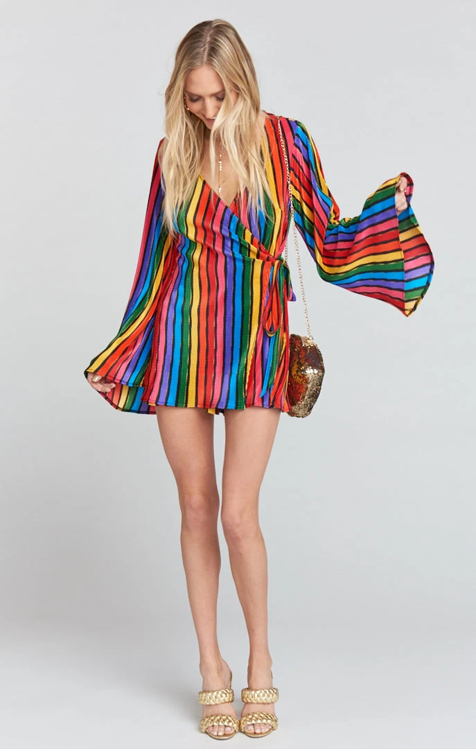 Show Me Your Mumu Caleb Romper ~ Rainbow Parade Pleat Rompers 6 Show Me Your Mumu Caleb Romper ~ Rainbow Parade Pleat Rompers
