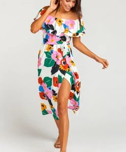 Show Me Your Mumu Clothes Rosie Dress ~ Becky Blooms Crepe