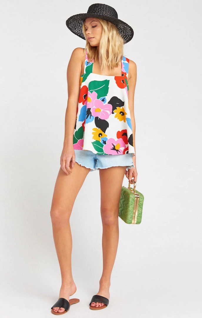 Show Me Your Mumu Clothes Ambres Tank ~ Becky Blooms Crepe 3 Show Me Your Mumu Clothes Ambres Tank ~ Becky Blooms Crepe