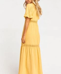 Show Me Your Mumu Aloha Kimono Dress ~ Marigold