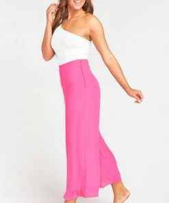 Show Me Your Mumu Waverly Pants ~ Hot Pink