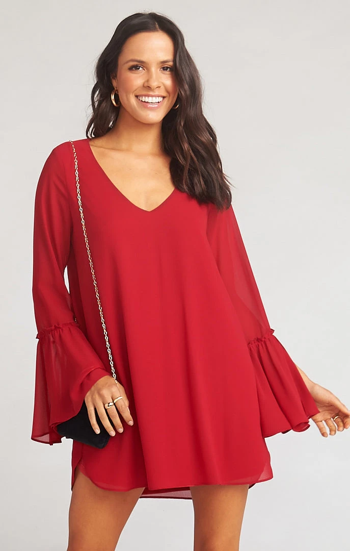 Show Me Your Mumu Marcia Dress ~ Pomegranate Chiffon 4 Show Me Your Mumu Marcia Dress ~ Pomegranate Chiffon