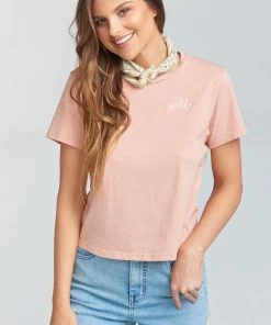 Show Me Your Mumu Wild Tee ~ Rose