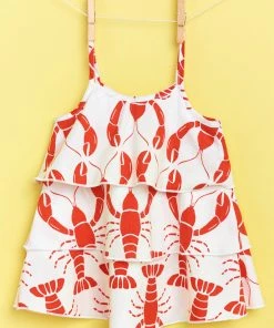 Show Me Your Mumu Kids Reagan Ruffle Dress ~ Low Country Lobster