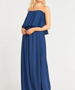 Show Me Your Mumu Hacienda Maxi Dress With Short Lining ~ Rich Navy Crisp Bridesmaids Dresses 12 Show Me Your Mumu Hacienda Maxi Dress With Short Lining ~ Rich Navy Crisp Bridesmaids Dresses
