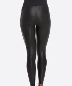 Show Me Your Mumu Bottoms SPANX Mama Faux Leather Leggings ~ Black 7 Show Me Your Mumu Bottoms SPANX Mama Faux Leather Leggings ~ Black