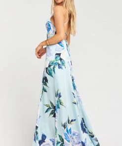 Show Me Your Mumu Dresses Godshaw Goddess Gown ~ Mint To Be Floral