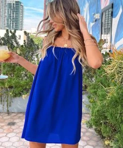 Show Me Your Mumu Angel Mini Dress ~ Bright Blue 10 Show Me Your Mumu Angel Mini Dress ~ Bright Blue