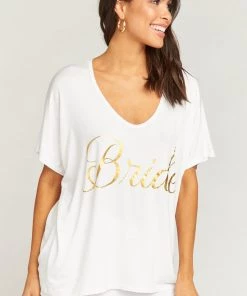 Show Me Your Mumu Benji Tunic Sleep Set ~ Bridal White