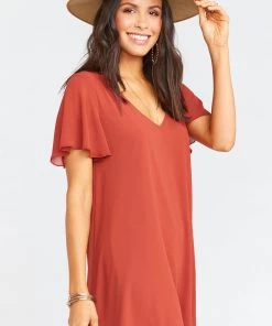 Show Me Your Mumu Kylie Mini Dress ~ Sienna Chiffon Dresses