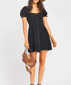 Show Me Your Mumu Napoli Dress ~ Black Linen 11 Show Me Your Mumu Napoli Dress ~ Black Linen