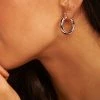 Show Me Your Mumu LUV AJ Baby Amalfi Tube Hoops ~14K Plated Rose Gold