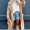 Show Me Your Mumu Melrose Sweater Jacket ~ Camel Knit