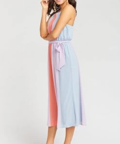 Show Me Your Mumu Nadia Paneled Dress ~ Pastel Party Colorblock