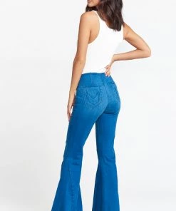 Show Me Your Mumu Pants Berkeley Bells Long ~ Ocean