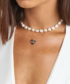 Show Me Your Mumu Paradigm BRIDE Heart Necklace ~ Gold