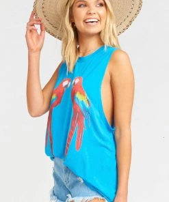 Show Me Your Mumu Mikey Muscle Tank ~ Polly Says Graphic