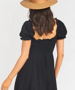 Show Me Your Mumu Napoli Dress ~ Black Linen 9 Show Me Your Mumu Napoli Dress ~ Black Linen