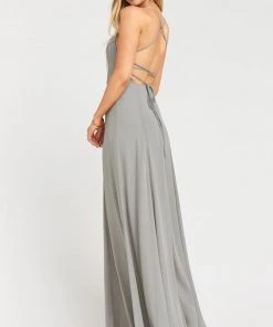 Show Me Your Mumu Godshaw Goddess Gown ~ Soft Charcoal Crisp Bridesmaids Dresses 9 Show Me Your Mumu Godshaw Goddess Gown ~ Soft Charcoal Crisp Bridesmaids Dresses
