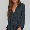 Show Me Your Mumu Alicia Tunic ~ Charcoal Cheetah Silky