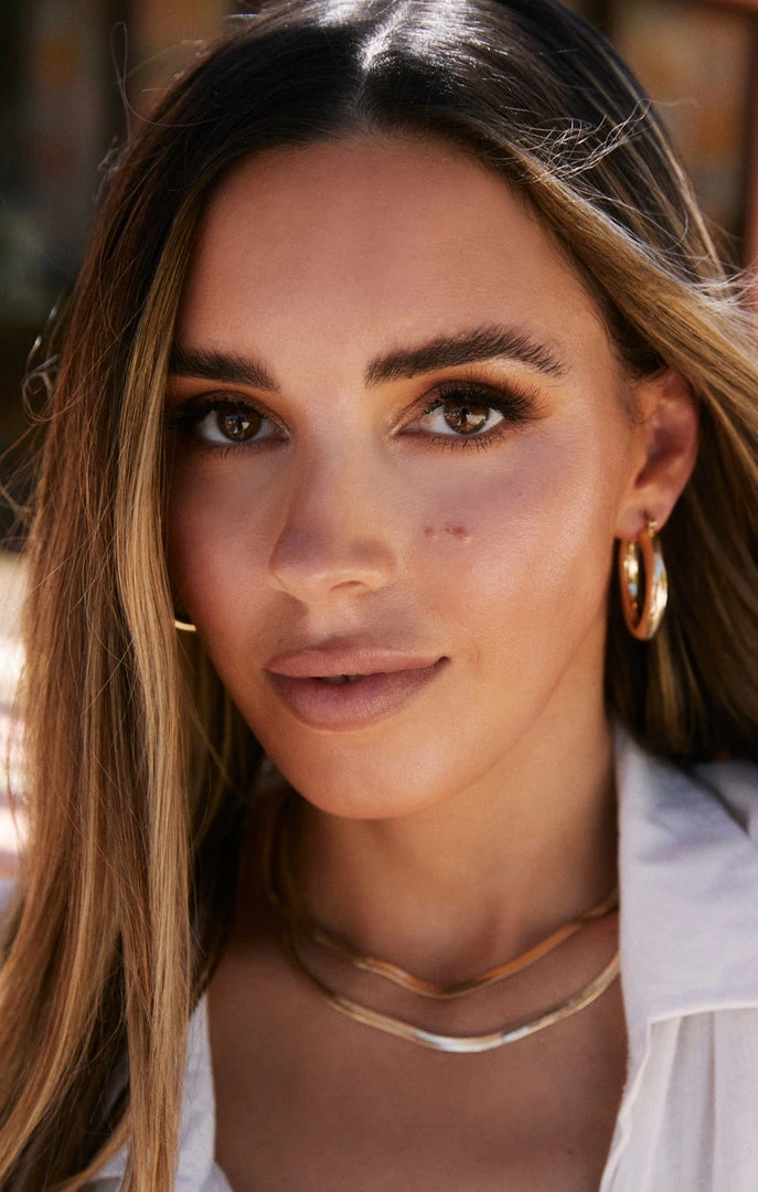 Show Me Your Mumu LUV AJ X SIVAN AYLA Havana Hoop Earrings ~ Gold New Mu 4 Show Me Your Mumu LUV AJ X SIVAN AYLA Havana Hoop Earrings ~ Gold New Mu