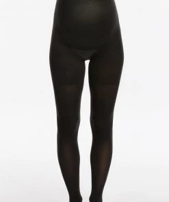 Show Me Your Mumu Mama Mid Thigh Shaping Tights ~ Very Black