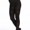 Show Me Your Mumu Mama Mid Thigh Shaping Tights ~ Very Black
