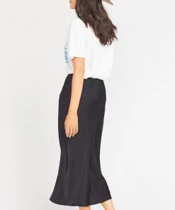 Show Me Your Mumu Maci Skirt ~ Black Bottoms