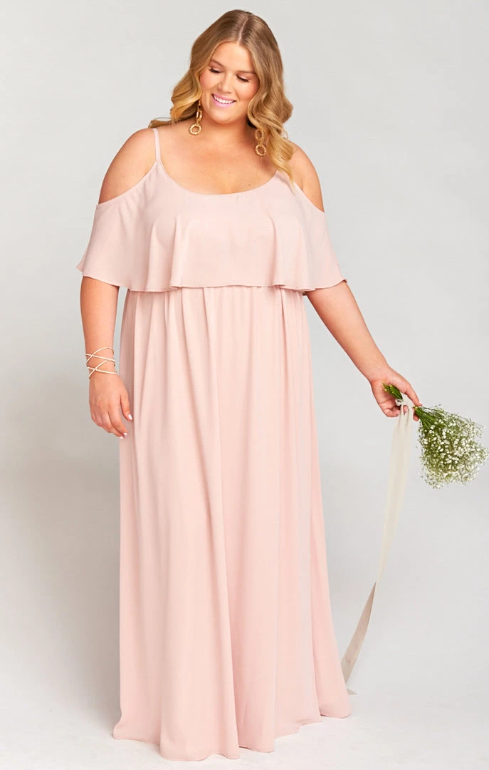 Show Me Your Mumu Bridesmaids Dresses Caitlin Ruffle Maxi Dress ~ Dusty Blush Crisp 10 Show Me Your Mumu Bridesmaids Dresses Caitlin Ruffle Maxi Dress ~ Dusty Blush Crisp
