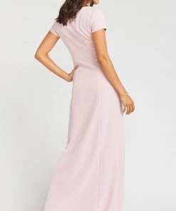 Show Me Your Mumu Bridesmaids Dresses Geneva Gown ~ Vintage Rose Stretch Crepe 13 Show Me Your Mumu Bridesmaids Dresses Geneva Gown ~ Vintage Rose Stretch Crepe