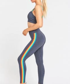 Show Me Your Mumu Stellar Stripe Legging ~ Shadow Stretch Clothes