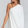 Show Me Your Mumu Sonia Top ~ Snow Cheetah Silky Clothes