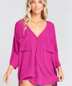 Show Me Your Mumu The Dahli Tunic ~ Purple