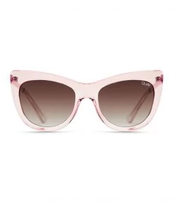 Show Me Your Mumu Quay Australia Steal A Kiss Sunglasses ~ Pink
