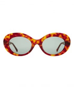 Show Me Your Mumu Accessories Crap Eyewear The Love Tempo Sunglasses ~ Gloss Havana Tortoise
