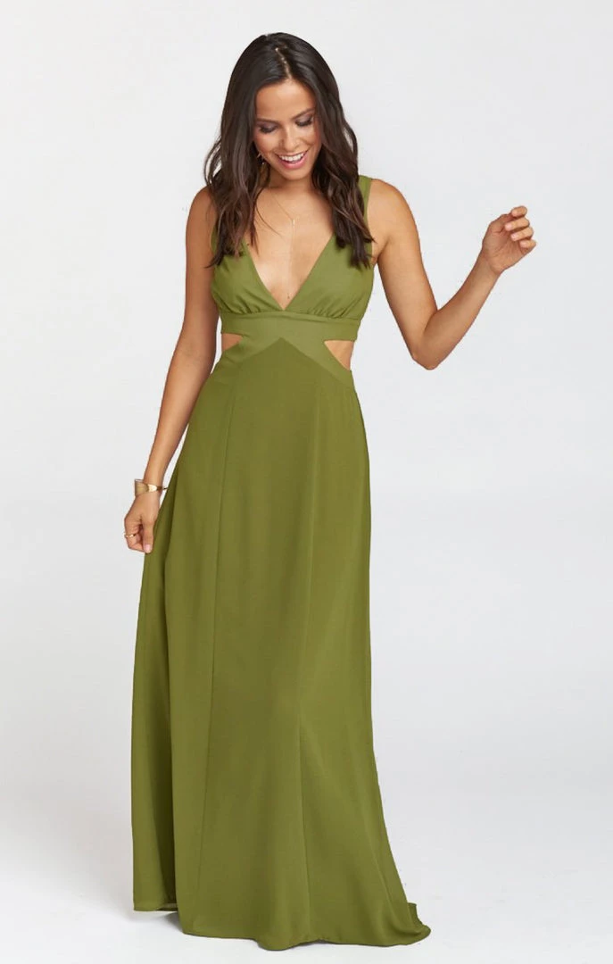 Show Me Your Mumu Kendra Maxi Dress ~ Dusty Olive Chiffon New Mu 3 Show Me Your Mumu Kendra Maxi Dress ~ Dusty Olive Chiffon New Mu