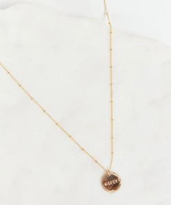 Show Me Your Mumu Paradigm WIFEY Necklace ~ Gold New Mu