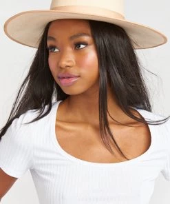 Show Me Your Mumu Lack Of Color Teak Rancher Hat ~ Ivory New Mu 16 Show Me Your Mumu Lack Of Color Teak Rancher Hat ~ Ivory New Mu