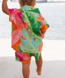 Show Me Your Mumu New Mu Lil Easy Shorts ~ Tropics Palm