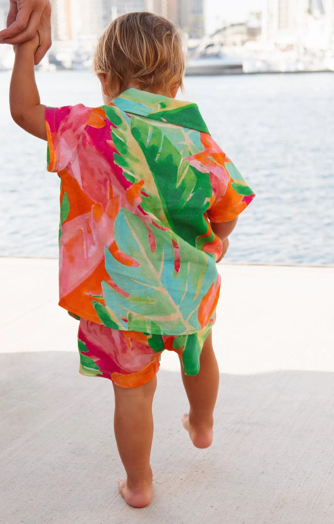Show Me Your Mumu New Mu Lil Easy Shorts ~ Tropics Palm 3 Show Me Your Mumu New Mu Lil Easy Shorts ~ Tropics Palm