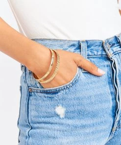 Show Me Your Mumu Vanessa Mooney The Finesse Bangle ~ Gold